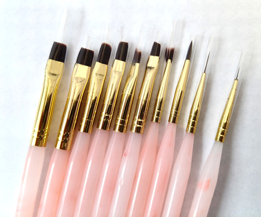 Gel brush set ( 10 stukken)